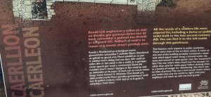 Info board 2 about the latrines
