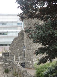 Arundel Tower on the walls