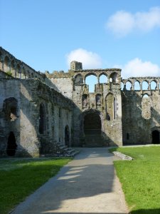 Porch to the great hall
