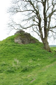 Remains of the outer gatehouse