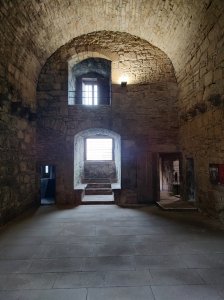 View of a castle chamber
