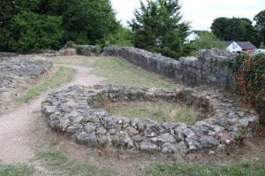 Remains of well 1