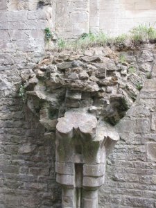 Ruined plinth