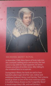 Information on 'The Darnley Plot' which was planned at the castle