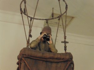 On display in the tower