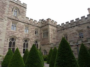 The inner courtyard