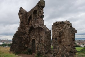 Not much left of the chapel!