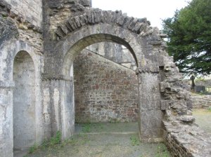 Archway from the now demolished chapel