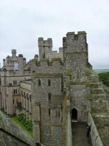 View from the top of the keep