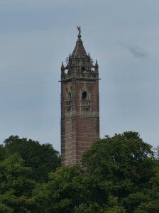 Cabot Tower from Bristol Harbour