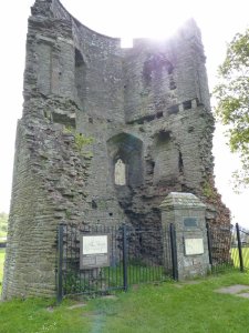 The tower from the other side- not in good shape!