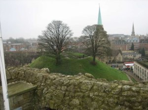Oxford Castle motte