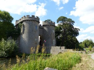 The gatehouse at Whittington