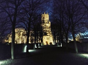 The church at night
