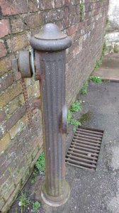 An old water pump?