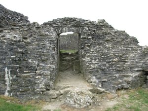 Entrance to the round tower