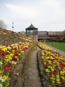 Impressive spring time floral displays