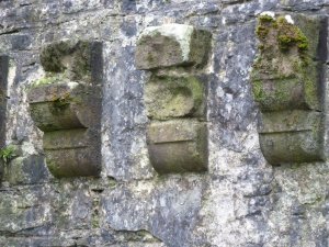 Detail of corbels