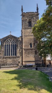 St Mary's Church in the castle enclosure