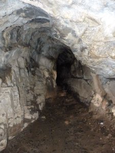 In the deep dark cave
