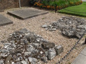 All that remains of the palace kitchen