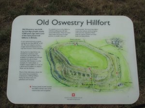 English Heritage information board