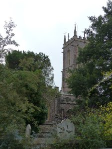 St Peter's church next door
