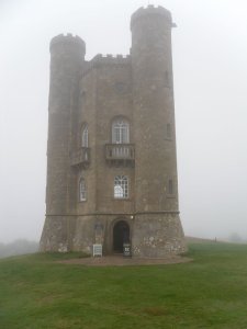 The tower in the fog!
