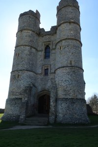 Front view of the gatehouse