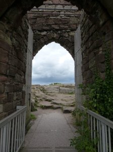 The gate leading into the ward