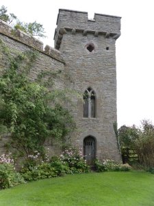 The mock gatehouse