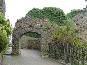 The approach to the castle