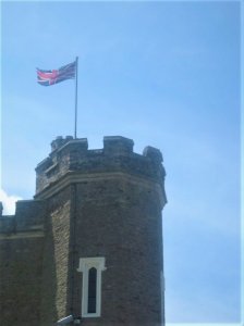 The flagpole tower
