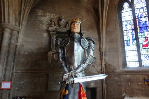 Figure of Edward IV, a Yorkist King