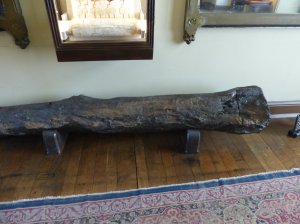 A London waterpipe, the system was designed by Sir Hugh Myddleton of Chirk