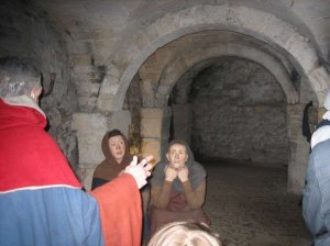 Wax figures in the crypt (but no ghosts!!!)