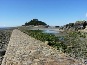 The causeway at low tide