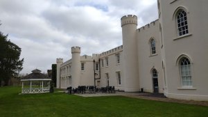 Part of the castle used for weddings, notice the bandstand! (click on pic to enlarge)