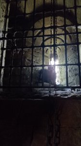 NO castle in complete without a dark and threatening gaol! King Edward IV as a prisoner here in 1469.