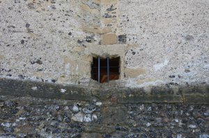 Small window in the gatehouse