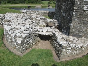 Remains of a lime kiln
