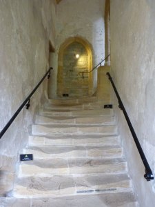 Beware uneven steps!