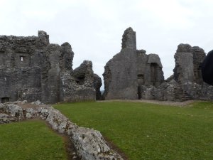 View of the inner bailey