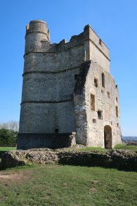 Side view of the gatehouse