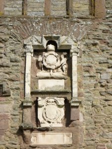 Detail above the entrance 