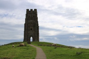 The tower at the top of the Tor- early morning