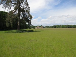 Oxburgh further across the fields