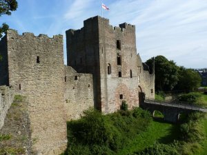 The great tower at Ludlow