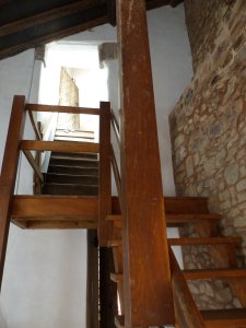 Steps up to the great hall