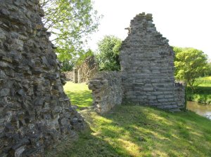 Inner ward 4-remains of a tower base